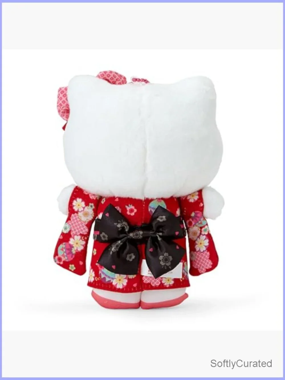 Hello Kitty Kimono Mascot Holder Keychain Plush 6.3 inches Polyester